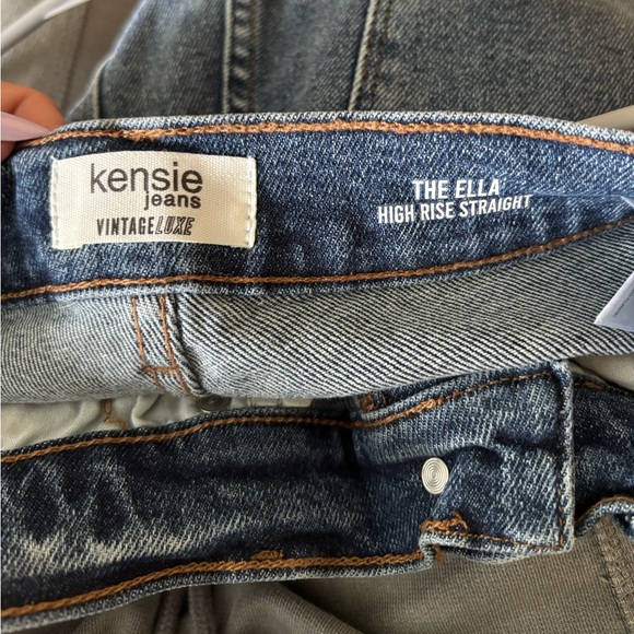 Kensie Women's Straight Leg Jeans - size 4/27 - Picture 2 of 4